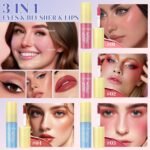 All in One Makeup Kit, Make Up Gift Set for Women, Makeup Kit for Women Full Kit, Includes Foundation Face Primer Eyeshadow Concealer Liquid Blush Lipgloss Eyeliner Mascara Cosmetic Brushes Set - Image 7