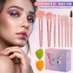 All in One Makeup Kit, Make Up Gift Set for Women, Makeup Kit for Women Full Kit, Includes Foundation Face Primer Eyeshadow Concealer Liquid Blush Lipgloss Eyeliner Mascara Cosmetic Brushes Set - Image 9