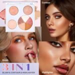All in One Makeup Kit, Make Up Gift Set for Women, Makeup Kit for Women Full Kit, Includes Foundation Face Primer Eyeshadow Concealer Liquid Blush Lipgloss Eyeliner Mascara Cosmetic Brushes Set - Image 10