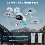 Drone with Camera, 2K HD FPV Drone with Brushless Motor, Altitude Hold, Gesture Selfie, 3D Flips, Waypoint Fly, One Key Take Off/Landing, Foldable Mini Drones for Adults and Beginners - Image 5