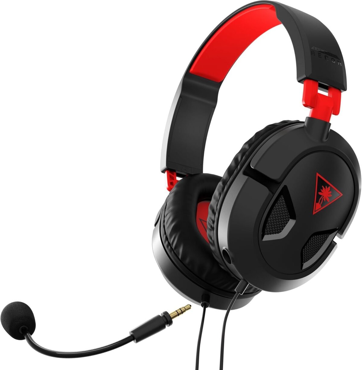 Turtle Beach Recon 50 Wired Gaming Headset - PC, Mac, PS4, PS5, Xbox Series X|S & Xbox One, & Mobile/Tablet with 3.5mm Removable Mic, 40mm Speakers, & In-line Controls – Black - Image 8