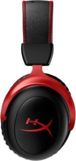 HyperX Cloud II Wireless - Gaming Headset for PC, PS5, PS4, Long Lasting Battery Up to 30 Hours, DTS Headphone:X Spatial Audio, Memory Foam, Detachable Noise Cancelling Microphone with Mic Monitoring - Image 8