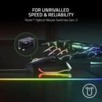 Razer Basilisk V3 Customizable Ergonomic Gaming Mouse: Fastest Gaming Mouse Switch - Chroma RGB Lighting - 26K DPI Optical Sensor - 11 Programmable Buttons - HyperScroll Tilt Wheel - Classic Black - Image 7