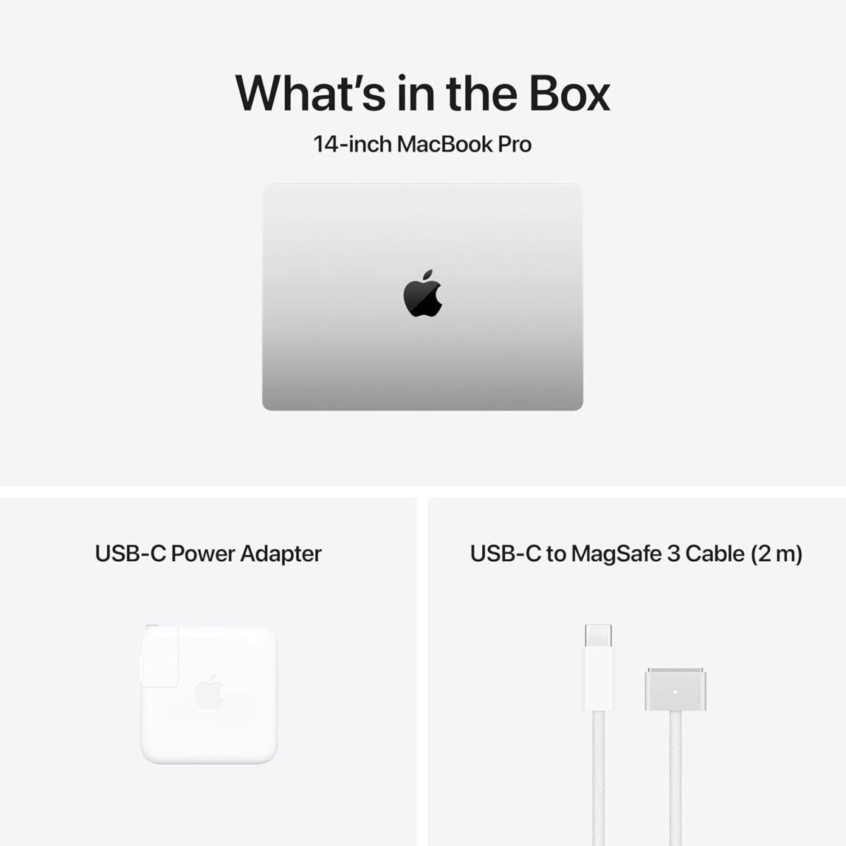 Apple 2024 MacBook Pro Laptop with M4 chip with 10‑core CPU and 10‑core GPU: Built for Apple Intelligence, 14.2-inch Liquid Retina XDR Display, 16GB Unified Memory, 512GB SSD Storage; Silver - Image 3