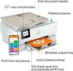 HP ENVY Inspire 7955e Wireless Color Inkjet Printer, Print, scan, copy, Easy setup, Mobile printing, Best-for home, 3 month Instant Ink trial included, White - Image 4