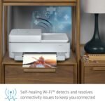 HP ENVY 6455e Wireless Color Inkjet Printer, Print, scan, copy, Easy setup, Mobile printing, Best-for-home, 3 month Instant Ink trial included, white - Image 5