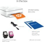 HP ENVY 6455e Wireless Color Inkjet Printer, Print, scan, copy, Easy setup, Mobile printing, Best-for-home, 3 month Instant Ink trial included, white - Image 7