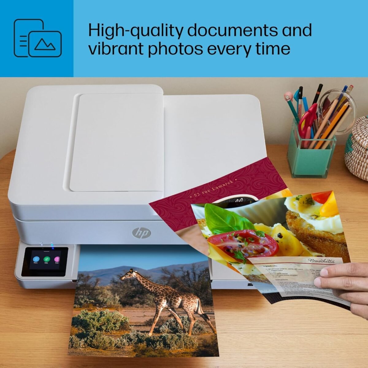 HP Envy 6555e Wireless All-in-One Color Inkjet Printer, Print, scan, Copy, Duplex Printing Best-for-Home, 3 month Instant Ink trial included (714N5A) - Image 11