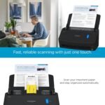 ScanSnap iX1400 High-Speed Simple One-Touch Button Color Document, Photo & Receipt Scanner with Auto Document Feeder for Mac or PC, Black - Image 3