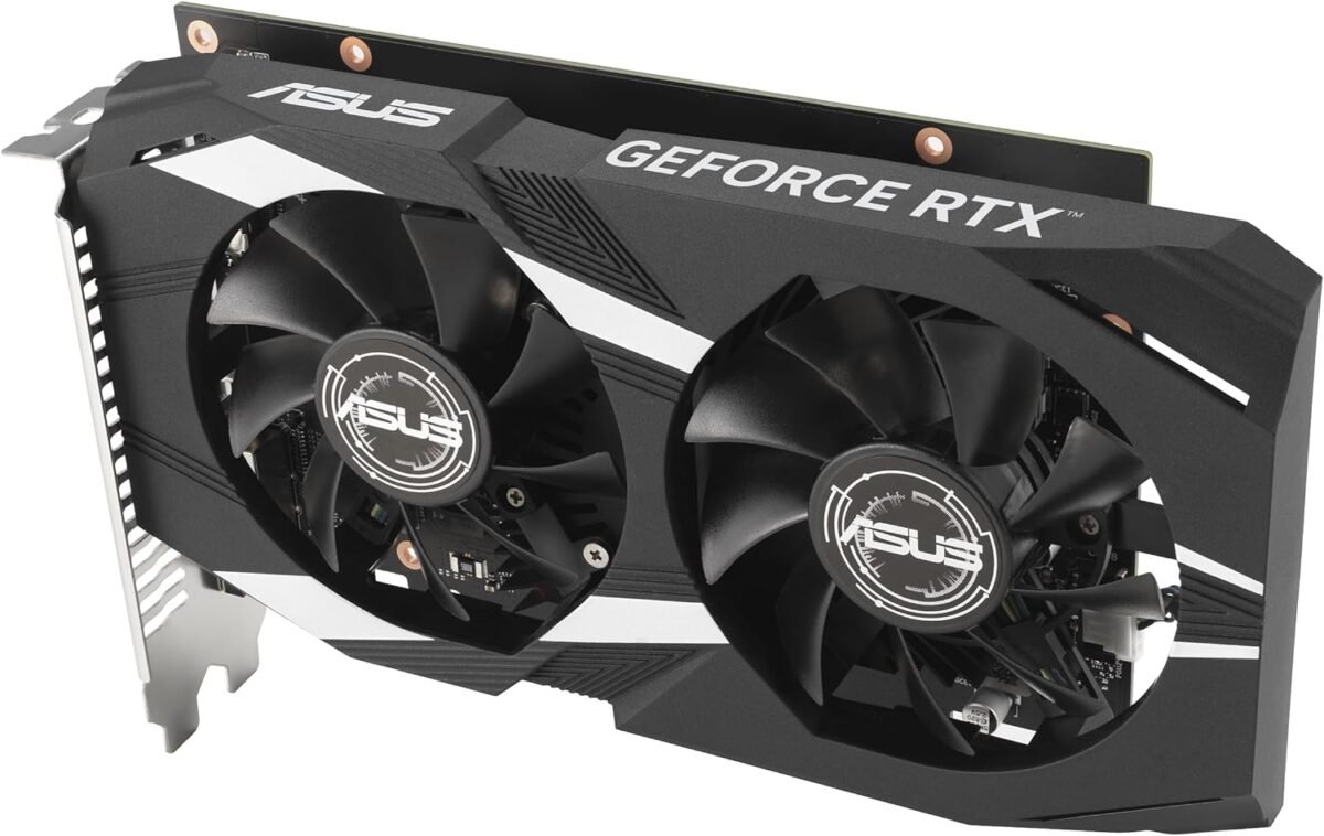 ASUS Dual NVIDIA GeForce RTX 3050 6GB OC Edition Gaming Graphics Card - PCIe 4.0, 6GB GDDR6 Memory, HDMI 2.1, DisplayPort 1.4a, 2-Slot Design, Axial-tech Fan Design, 0dB Technology, Steel Bracket - Image 13