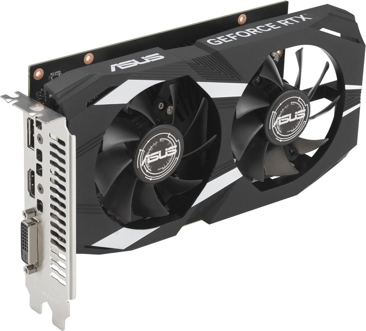 ASUS Dual NVIDIA GeForce RTX 3050 6GB OC Edition Gaming Graphics Card - PCIe 4.0, 6GB GDDR6 Memory, HDMI 2.1, DisplayPort 1.4a, 2-Slot Design, Axial-tech Fan Design, 0dB Technology, Steel Bracket - Image 14