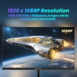 22 inch Class Thin Full HD (1920 x 1080p) Computer Monitor, 100Hz Refresh Rate, 99% sRGB, 3-Sided Frameless, Ultra Slim, VESA, LowBlue Mode, Tilt Adjust, HDMI *1, VGA*1 - Image 5