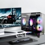 LXZ Gaming PC Desktop, I5-12400F, 2.5GHz, GeForce RTX 3050 6GB, 16GB DDR4 RAM, 1TB NVME SSD, for Gaming and Work, Black - Image 4