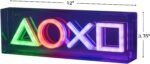 Paladone PlayStation LED Neon Light - Free Standing or Wall Mountable - Game Room Accessories & Decor for Gamers - Image 3