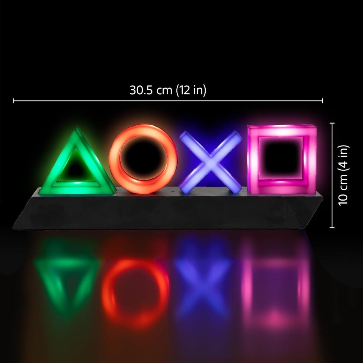 Paladone Playstation Controller Icons Light with 3 Light Modes - Sound Reactive, Dynamic Phasing, and Standard Mode - Gaming Desk Accessories and Game Room Decor - Image 6