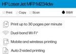 HP LaserJet MFP M234dw Wireless Black & White Printer, Print, scan, copy, Fast speeds, Easy setup,Mobile printing, Best-for-small teams - Image 3