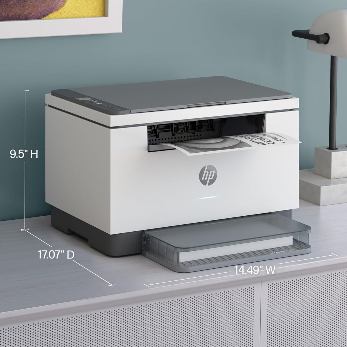 HP LaserJet MFP M234dw Wireless Black & White Printer, Print, scan, copy, Fast speeds, Easy setup,Mobile printing, Best-for-small teams - Image 4