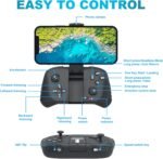 Drone with 1080P Camera for Beginners and Adults, Foldable Remote Control Quadcopter with Voice Control, Gestures Selfie, Altitude Hold, One Key Start, 3D Flips, 2 Batteries, Toy for Beginners - Image 5