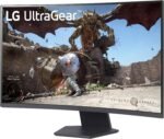 LG 32GS60QC-B Ultragear 32-inch Curved Gaming Monitor QHD (2560x1440) 180Hz 1ms 1000R AMD FreeSync HDR10 HDMIx2 DisplayPort Black - Image 4