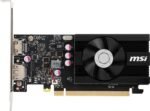 MSI Gaming GeForce GT 1030 4GB DDR4 64-bit HDCP Support DirectX 12 DP/HDMI Single Fan OC Graphics Card (GT 1030 4GD4 LP OC) - Image 3