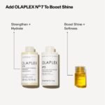 Olaplex Wash and Shine Hair Kit: No. 4, 5, 7, Shampoo & Conditioner Set to Cleanse, Hydrate, & Control Frizz Up to 72 Hours, Bonding Oil for Shine & Protect, For All Hair Types - Image 4