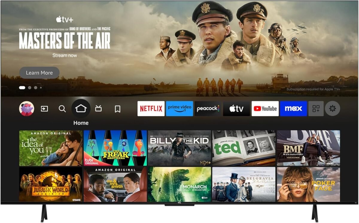 TCL 75-Inch Class Q65 QLED 4K Smart TV with Fire TV (75Q651F, 2024 Model), Dolby Vision, HDR PRO+, Dolby Atmos, Alexa Built-in with Voice Remote, Apple AirPlay 2 Compatibility, Streaming Television - Image 10