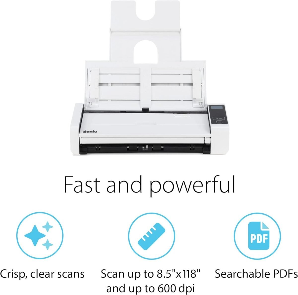 Doxie Pro DX400 - Duplex Document Scanner and Receipt Scanner for Home and Office with Amazing Software for Mac and PC - Image 4