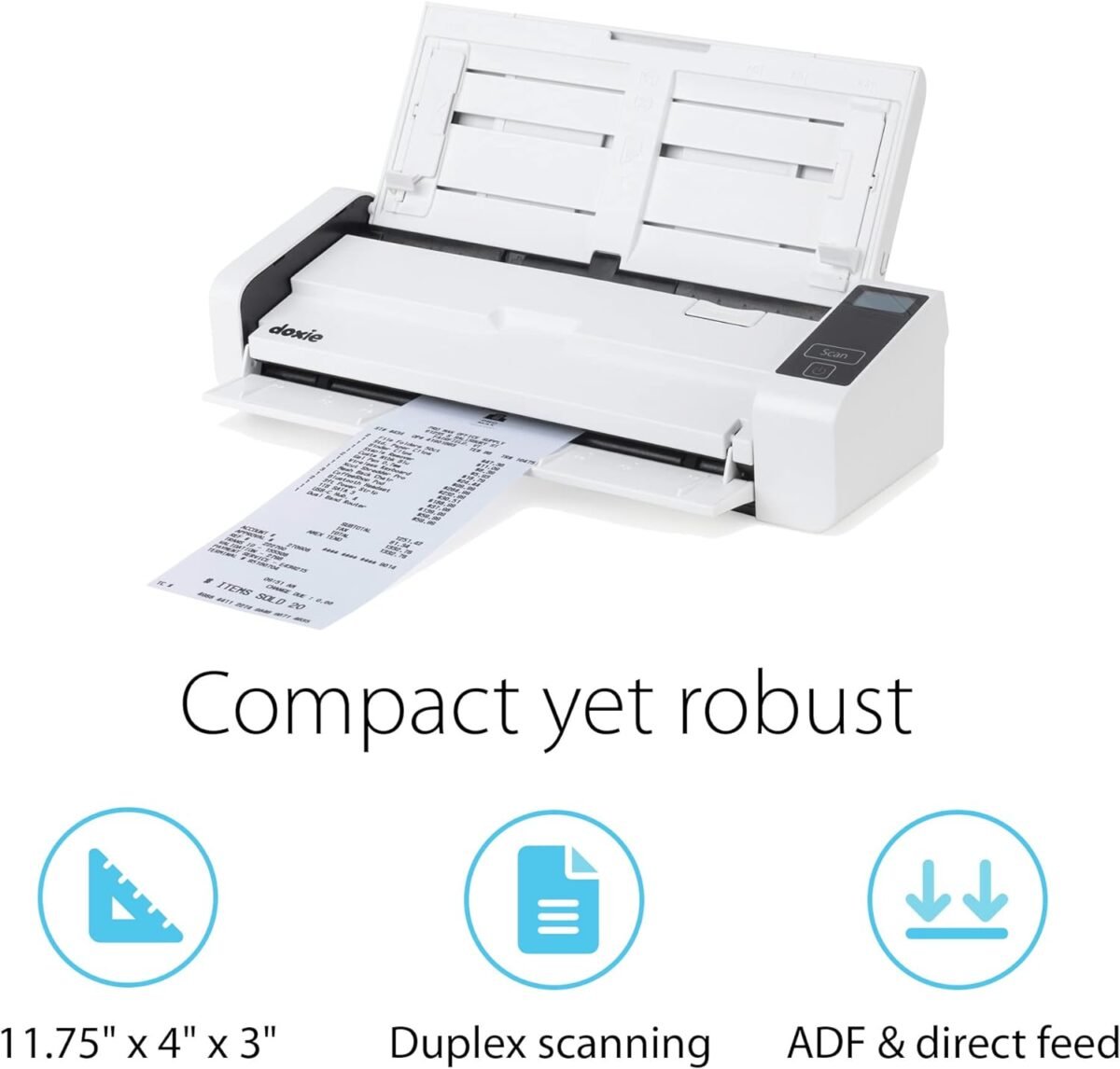 Doxie Pro DX400 - Duplex Document Scanner and Receipt Scanner for Home and Office with Amazing Software for Mac and PC - Image 5
