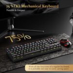 Redragon K552 Mechanical Gaming Keyboard, 87-Key Compact, LED Gaming Keyboard with Red Switches, Anti-Ghosting, Metal Frame for PC Gaming & Typing, Beginner-Friendly (Black) - Image 4
