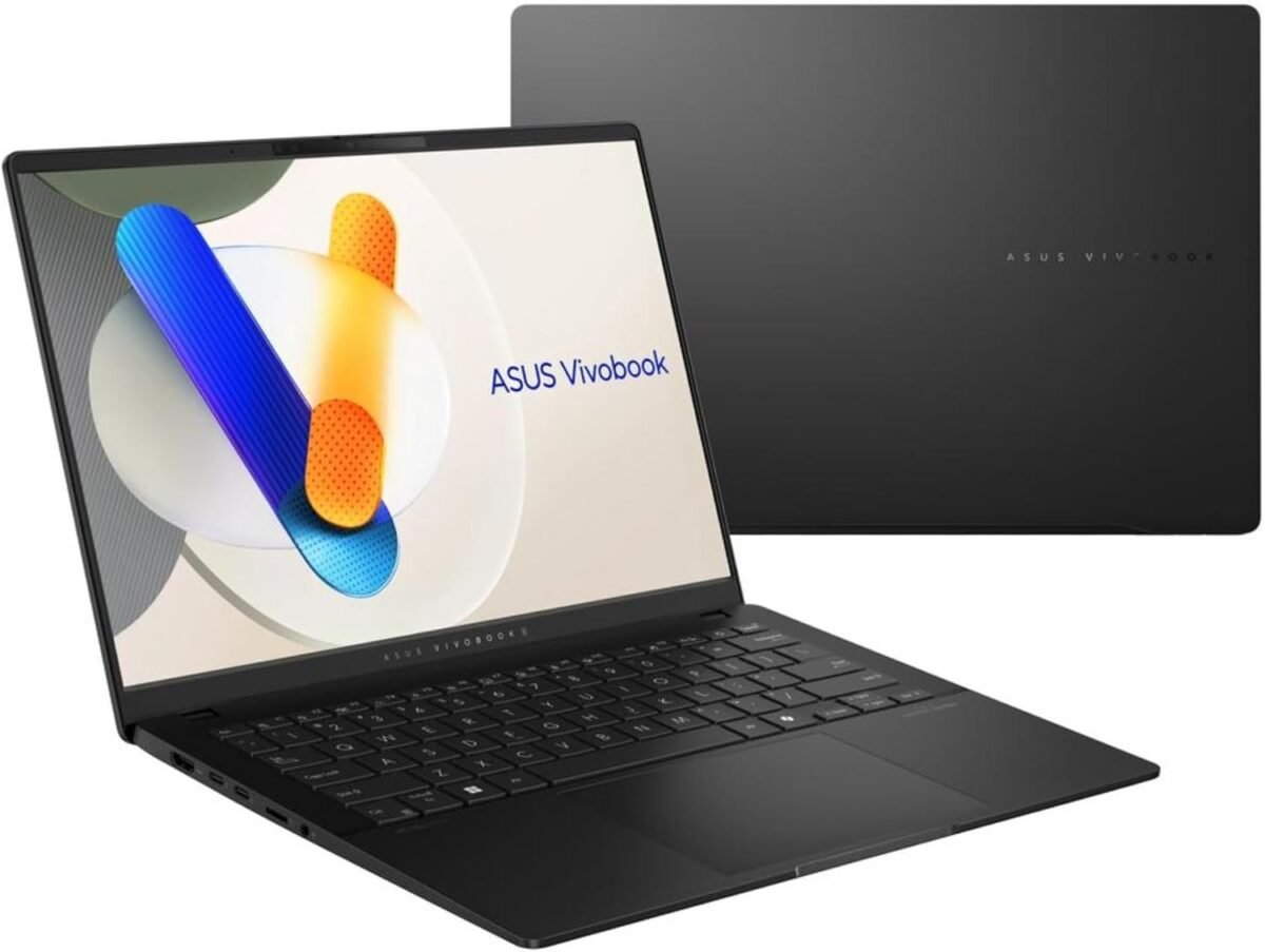 ASUS Vivobook S 14 OLED Slim Laptop, Intel Core Ultra 9 185H, 16GB, 1TB SSD, Fast Charging, RGB Keyboard, Thunderbolt 4, Neutral Black, S5406MA-AS96, Intel Evo Edition - Image 7