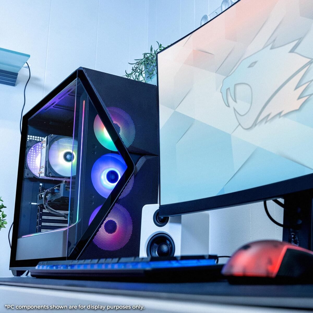 iBUYPOWER Slate MESH Gaming PC Desktop Computer Intel Core i7 14700F CPU, NVIDIA GeForce RTX 5070 12GB GPU, 32GB DDR5 RGB 5200MHz RAM, 1TB NVMe SSD, Windows 11 Home, Keyboard and Mouse - SMI7N5701 - Image 12