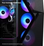 iBUYPOWER Slate MESH Gaming PC Desktop Computer Intel Core i7 14700F CPU, NVIDIA GeForce RTX 5070 12GB GPU, 32GB DDR5 RGB 5200MHz RAM, 1TB NVMe SSD, Windows 11 Home, Keyboard and Mouse - SMI7N5701 - Image 9