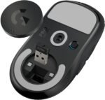 Logitech G PRO X SUPERLIGHT Wireless Gaming Mouse, Ultra-Lightweight, HERO 25K Sensor, 25,600 DPI, 5 Programmable Buttons, Long Battery Life, Compatible with PC / Mac - Black - Image 9