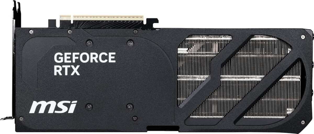 MSI Gaming RTX 5070 TI 16G Shadow 3X OC Graphics Card (16GB GDDR7, 256-bit, Extreme Performance: 2497 MHz, DisplayPort x3 2.1a, HDMI 2.1b, NVIDIA Blackwell Architecture) - Image 6
