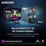 Samsung 50-Inch Class QLED Q7F Series Samsung Vision AI Smart TV (2025 Model, 50Q7F) Quantum HDR, Object Tracking Sound Lite, Q4 AI Gen1 Processor, 4K upscaling, Gaming Hub, Alexa Built-in - Image 4