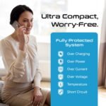 Ceptics Universal Travel Adapter Kit – 2 USA sockets, 2 USB-A (1x QC 3.0) and USB-C cable, Surge Protected, Plugs for EU, UK, China, AU, Japan - Use with Laptop, Phones, Cameras - ETL Tested - Image 10