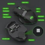 Wireless Gaming Mouse, 10 Buttons, 19K DPI Adjustable, Bluetooth 2.4GHz Dual Mode, Lightweight Design with RGB Breathing Light - Quiet Click for Gaming & Office, Multi-Platform Compatible - Image 7