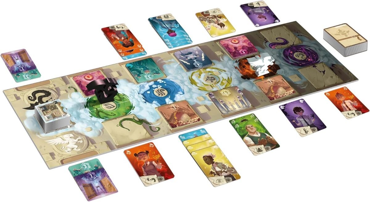 IELLO: Clash of Magic Schools - Set Collection Fantasy Card Game, Hand Management Game of Combo & Strong Confrontation, Ages 12+, 2 Players, 45 Min - Image 4