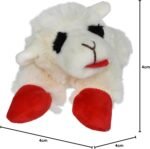 Multipet Lamb Chop Dog Plush Toy - Squeaky Toy for All Dogs - Extra Soft Plush - Stuffed Animal Dog Toy for Cuddling & Playing - Cute Pet Toy (6", Cream) - Image 7