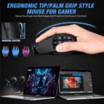 UtechSmart Venus Pro RGB Wireless MMO Gaming Mouse, 16,000 DPI Optical Sensor, 2.4 GHz Transmission Technology, Ergonomic Design, 16M Chroma RGB Lighting, 16 programmable Buttons, Up to 70 Hours - Image 5