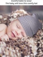 Geyoga Newborn Girl Boy Hat Newborn Beanie Stripes Hat Toddler Soft Caps Infant Cotton Knit Caps for Baby 0-6 Months - Image 6