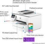 HP OfficeJet Pro 9730e Wide-Format Wireless All-in-One Color Inkjet Printer, Print, scan, Copy up to 11x17', ADF, Duplex Printing Best-for-Office, 3 Month Instant Ink Trial Included (537P6A) - Image 4