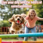 2025 New Interactive Dog Cat Toys Balls,Interactive Rolling Ball Cat Toy, 360° Smart Automatic Rolling Pet Ball, Fast Moving Toy for Dog and Cat(Green) - Image 4