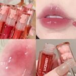 6Pcs Bear Lip Glaze Jelly Lipstick, Liquid Lipstick Cute Bear Lipgloss Moisturizing Lip Stain Plumping Water Lip Gloss Waterproof Long Lasting Cheek Rouge Tint Cosmetics Beauty Makeup - Image 5