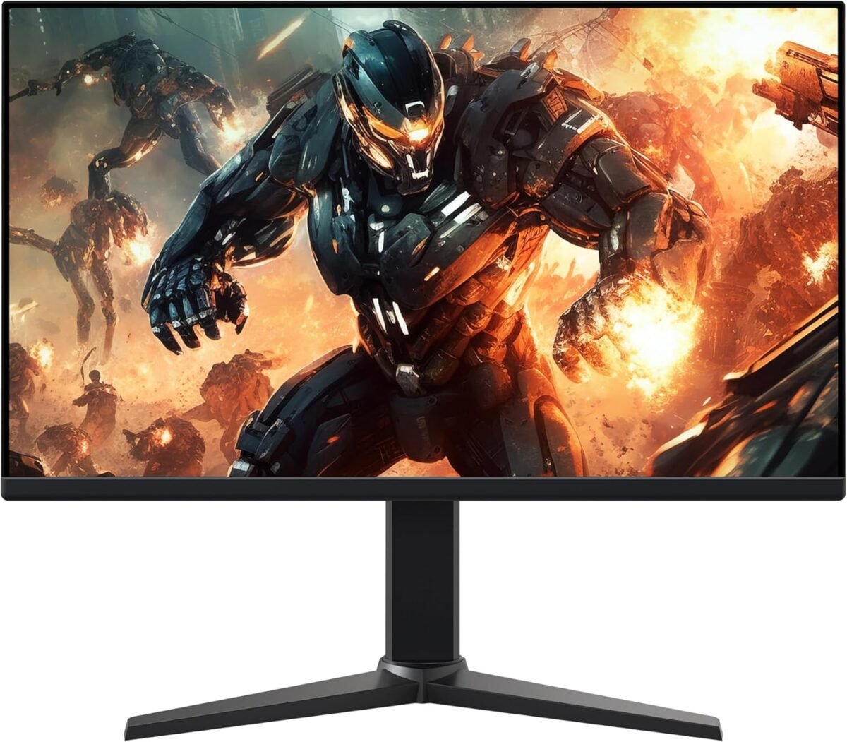 Amazon Basics 24 inch Gaming Monitor, FHD 1080P, 165Hz, VESA Compatible, Adaptive sync, 1ms Response, Black - Image 2