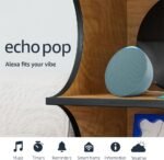 Amazon Echo Pop (newest model), Our smallest Alexa speaker, Fits in any room, Midnight Teal - Image 2