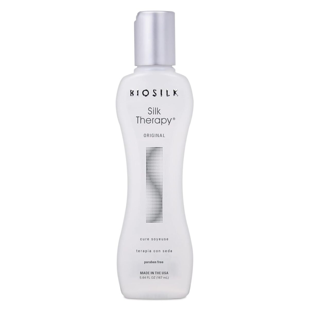 BioSilk Silk Therapy Original, Reconstructing Treatment For Adding Shine & Helping Prevent Split Ends, Sulfate, Paraben, & Cruelty-Free, 5.64 Oz - Image 2