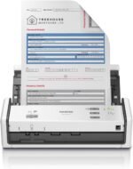 Brother ADS-1300 Compact Desktop Scanner | Scan Speeds of Up to 30ppm | Single Pass Double-Sided Scanning - Image 2
