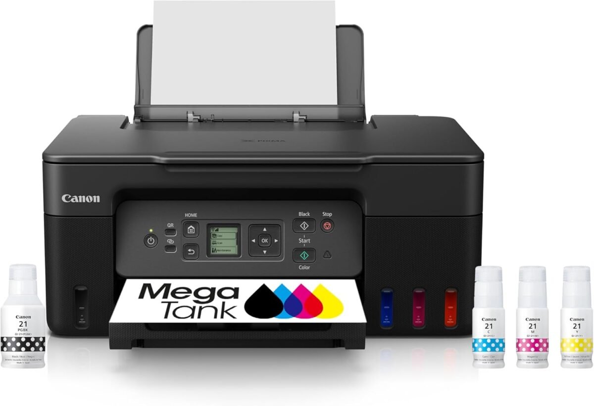 Canon MegaTank G3270 All-in-One Wireless Inkjet Printer. for Home Use, Print, Scan and Copy - Image 2