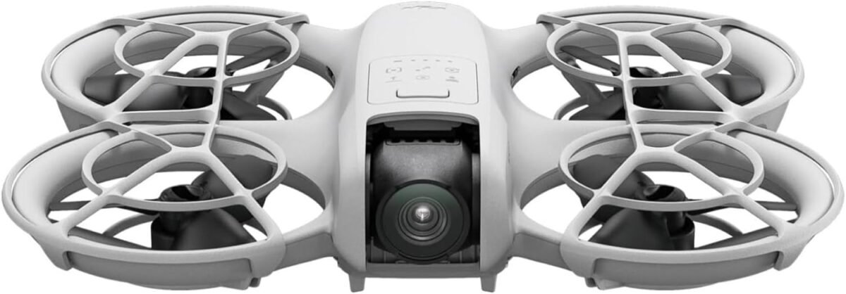 DJI Neo, Mini Drone with 4K UHD Camera for Adults, 135g Self Flying Drone that Follows You, Palm Takeoff, Subject Tracking, QuickShots, Stabilized Video, Built-In Propeller Guard (Controller-Free) - Image 2